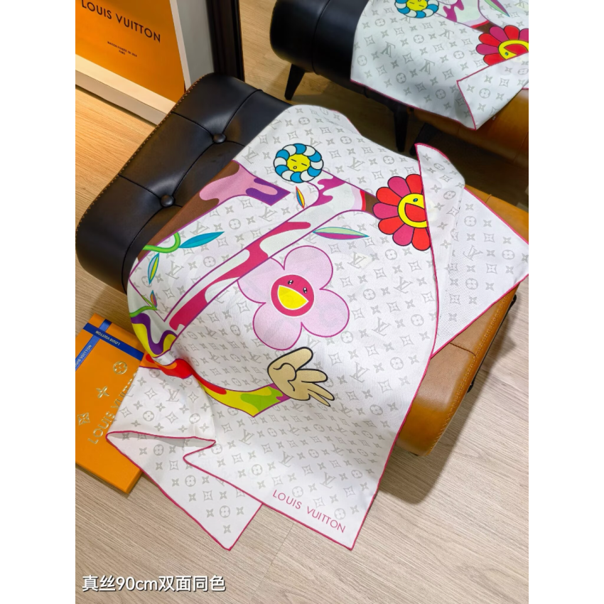 LV Silk Square 90cm