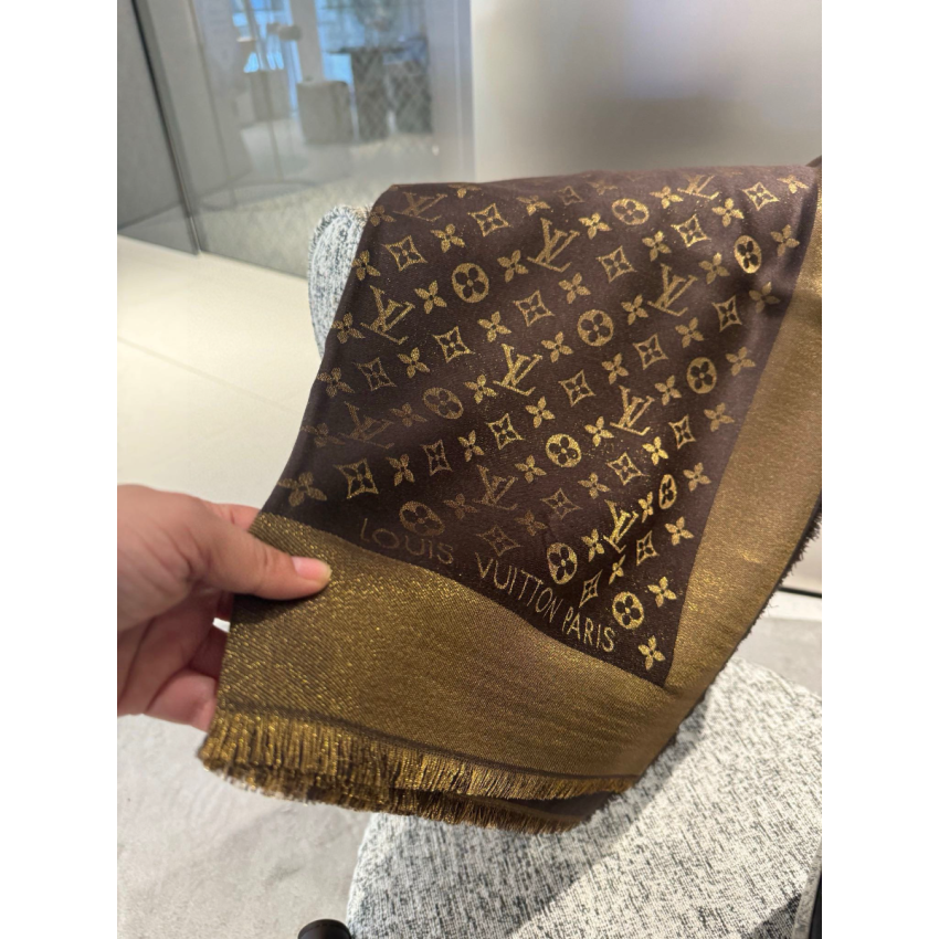 LV Monogram Shine Shawl