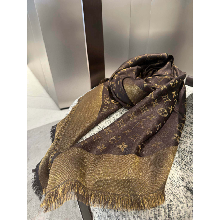 LV Monogram Shine Shawl