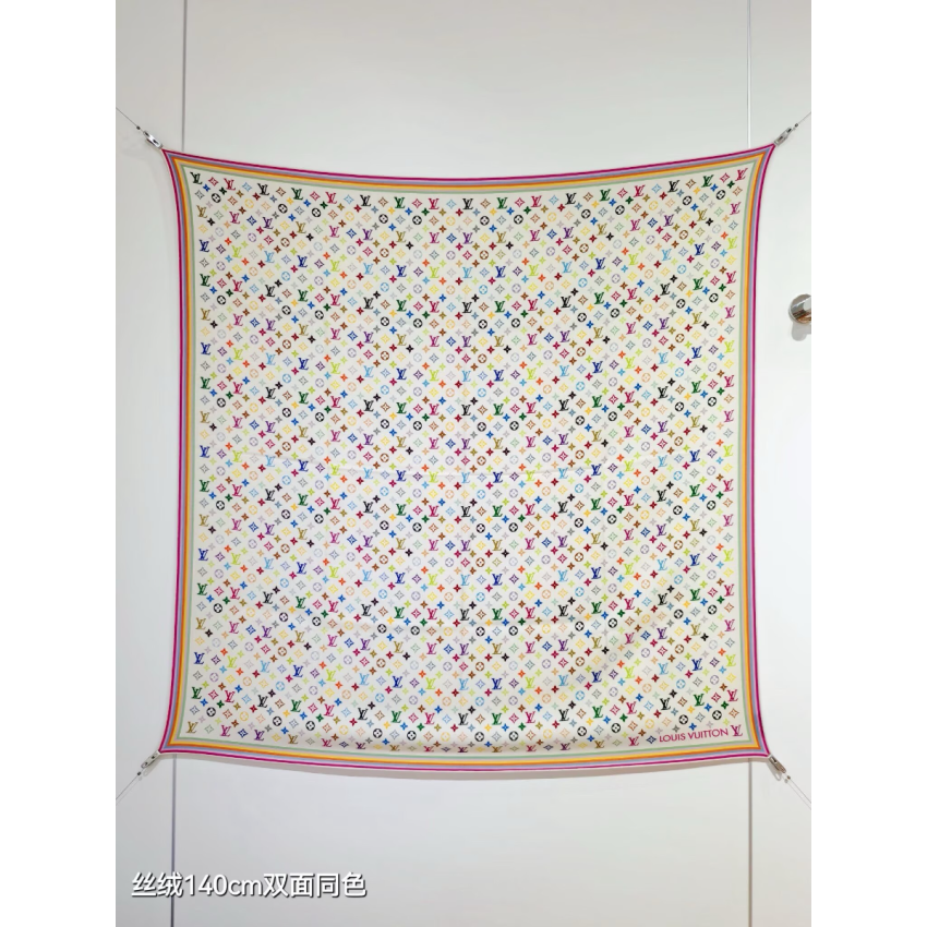 LV x TM Monogram Multicolor Shawl