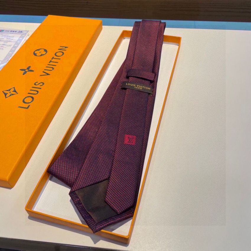 LV Silk Neck Tie