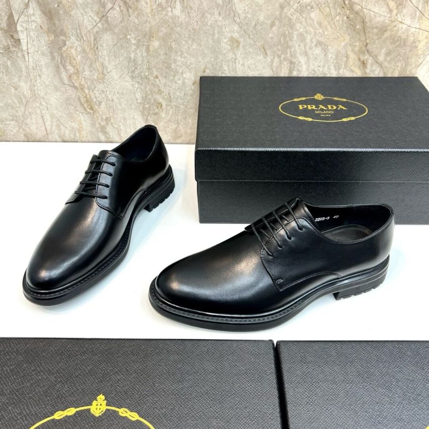 Pra*a Leather shoes for Men