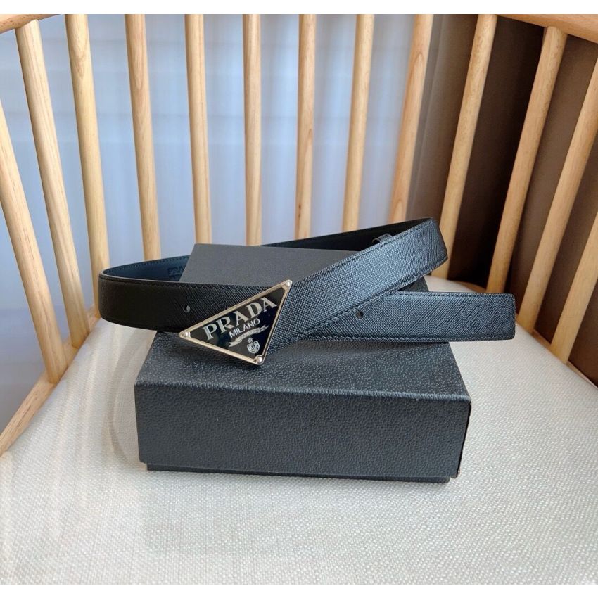 Pra*a Saffiano Belt 3.0cm