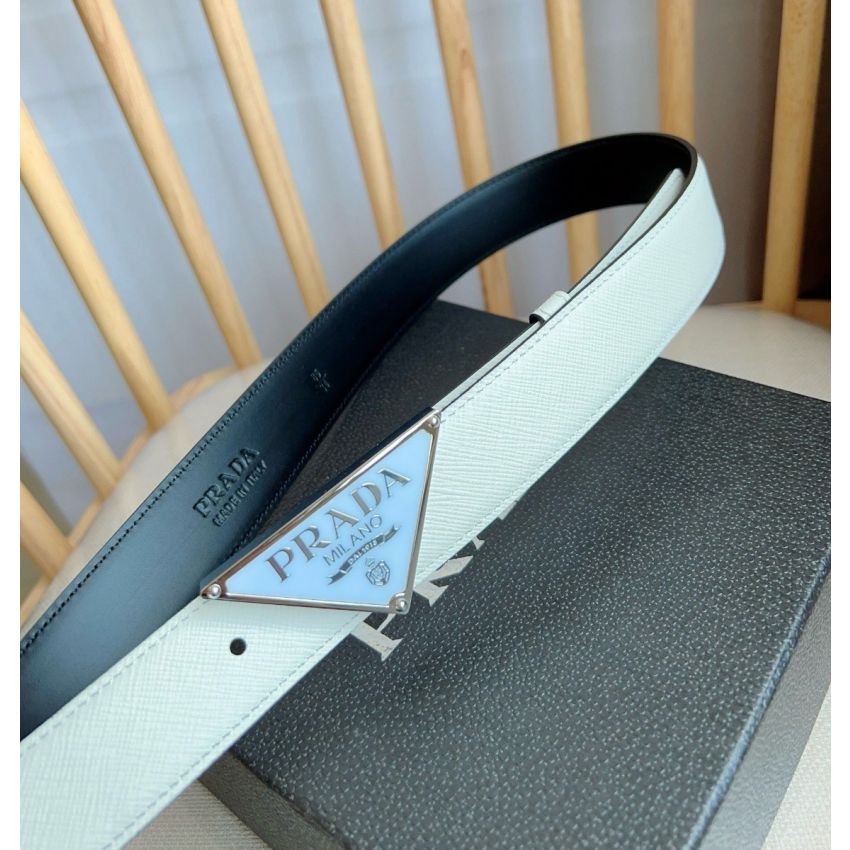 Pra*a Saffiano Belt 3.0cm
