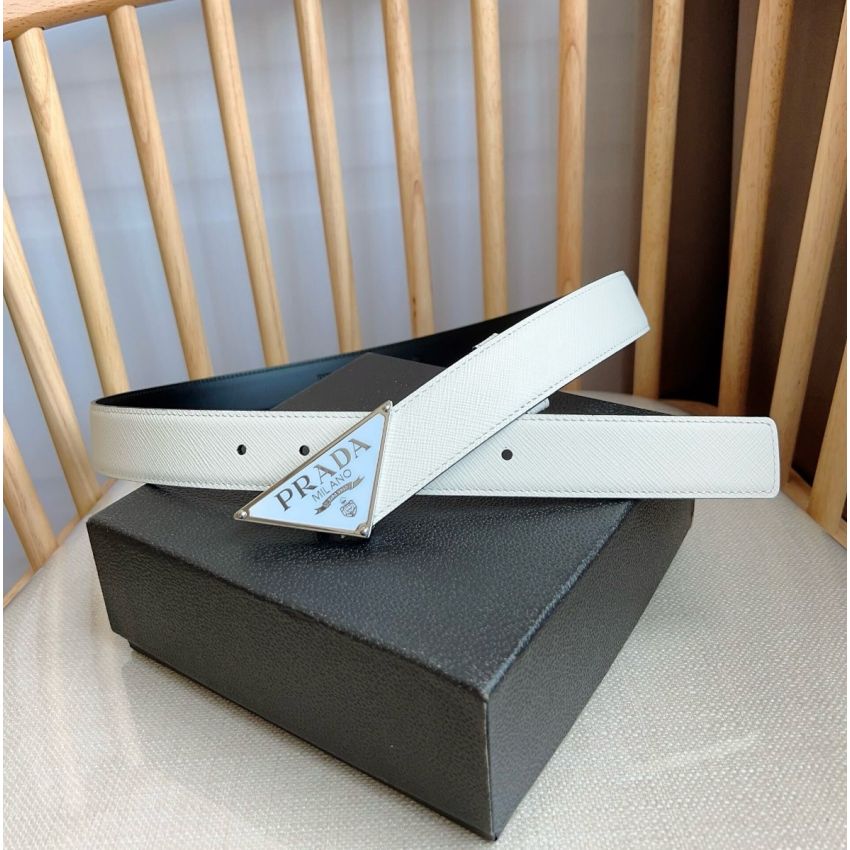 Pra*a Saffiano Belt 3.0cm