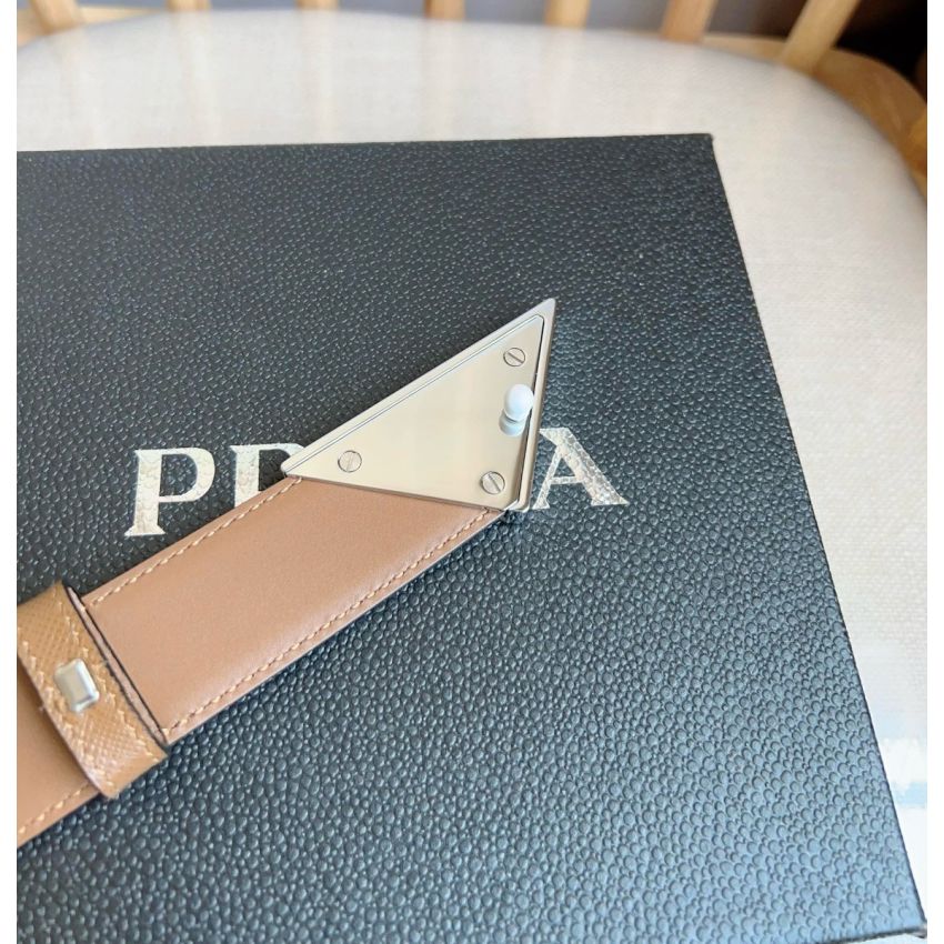 Pra*a Saffiano Belt 3.0cm