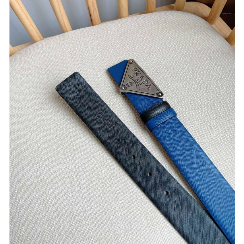 Pra*a Saffiano Belt 3.5cm