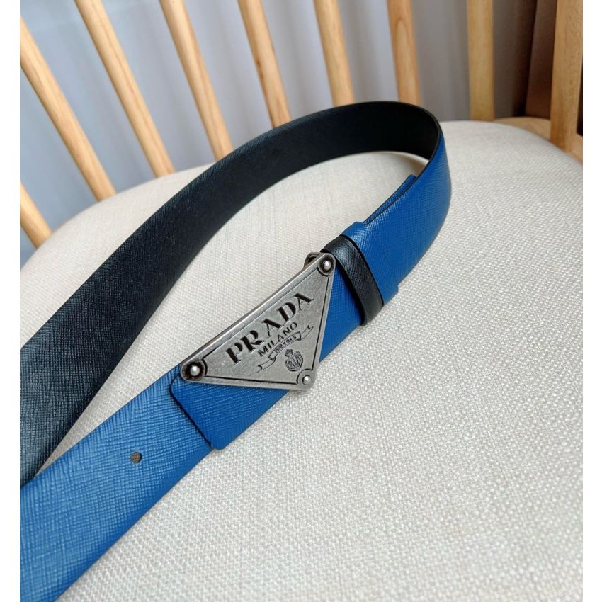Pra*a Saffiano Belt 3.5cm