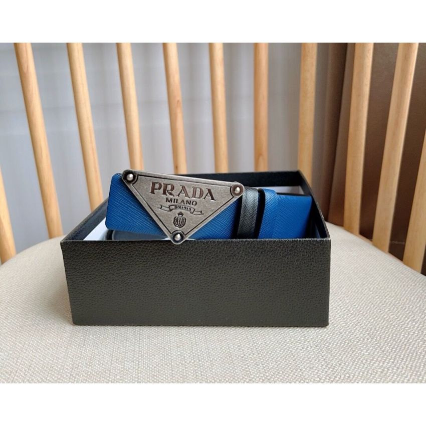 Pra*a Saffiano Belt 3.5cm