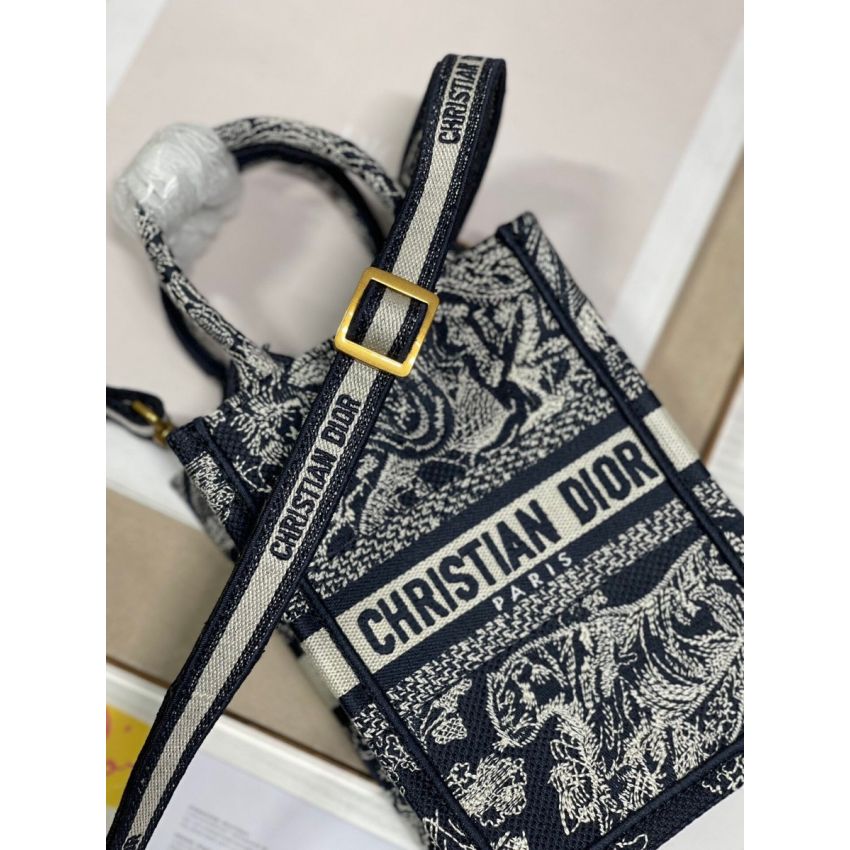 D10r Book Tote Mini Phone Bag