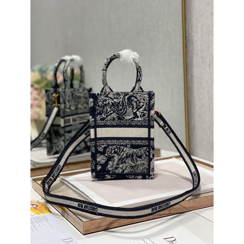 D10r Book Tote Mini Phone Bag