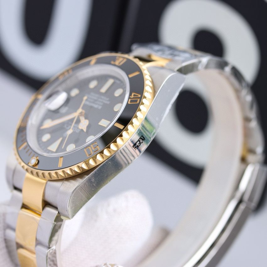 R01ex Submariner  Oyster, 41 mm, Oystersteel, 18K yellow gold