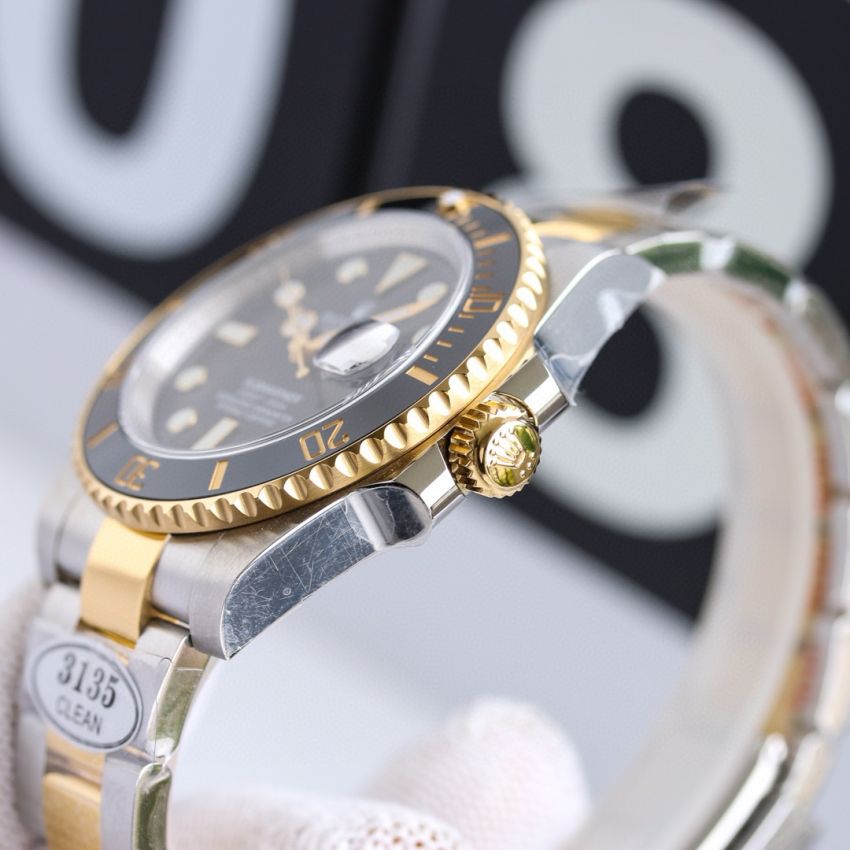 R01ex Submariner  Oyster, 41 mm, Oystersteel, 18K yellow gold