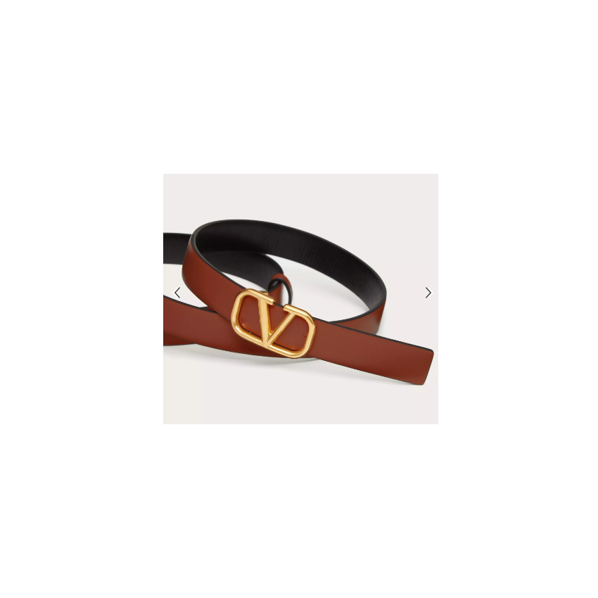 Reversible Leather Belt 2.0cm