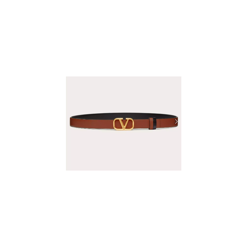Reversible Leather Belt 2.0cm