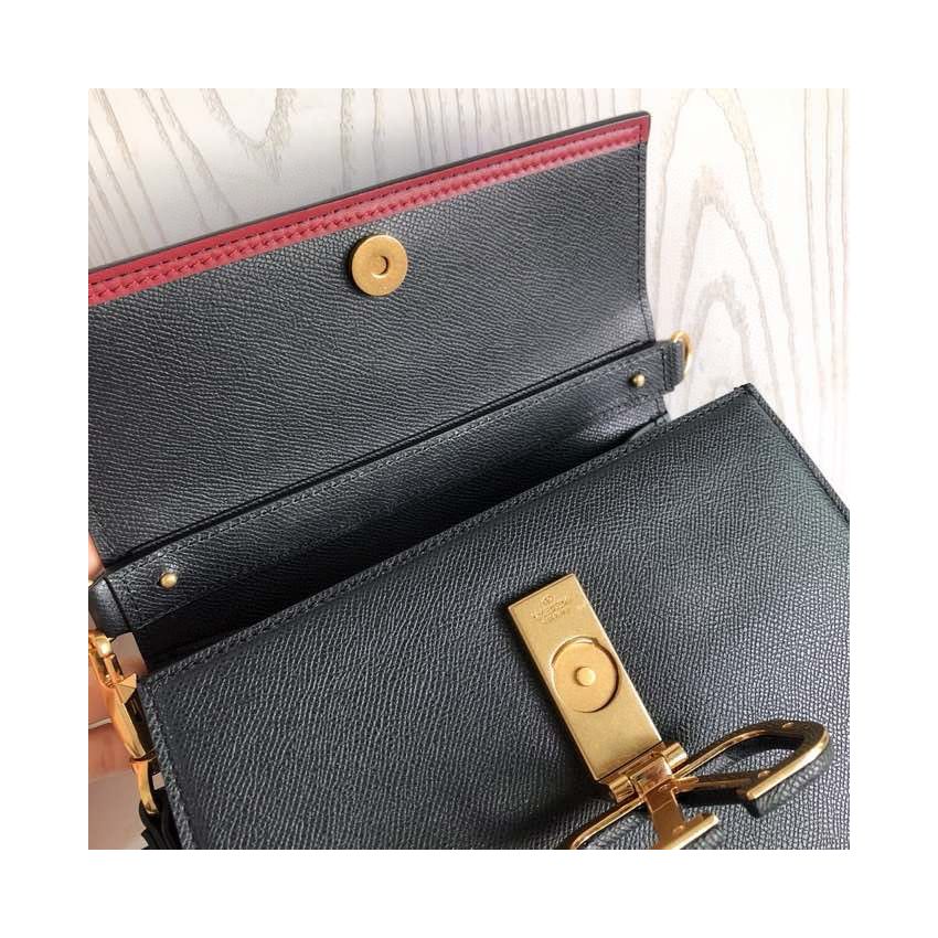 Small Vsling Grainy Calfskin Handbag