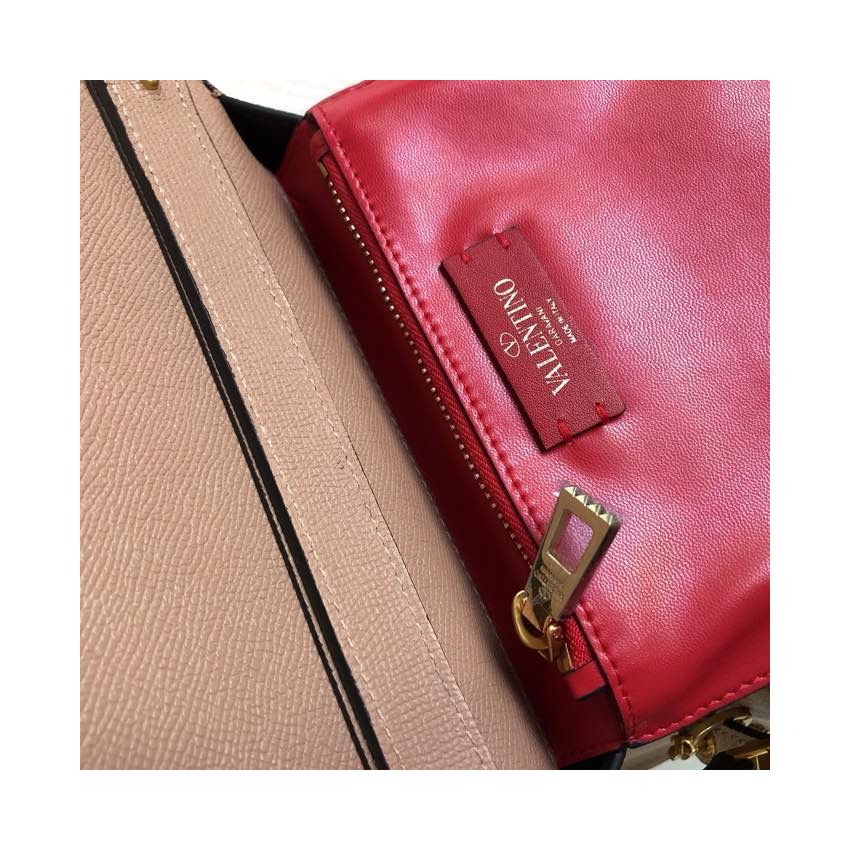 Small Vsling Grainy Calfskin Handbag