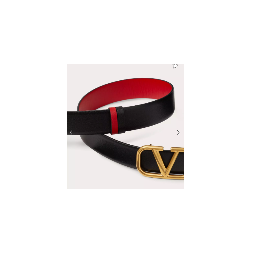 Reversible Leather Belt 3.0cm
