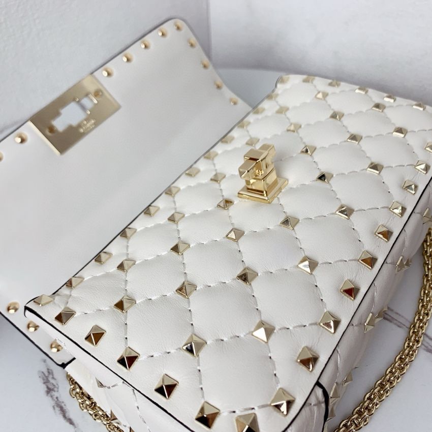 Small Nappa Rockstud Spike Bag