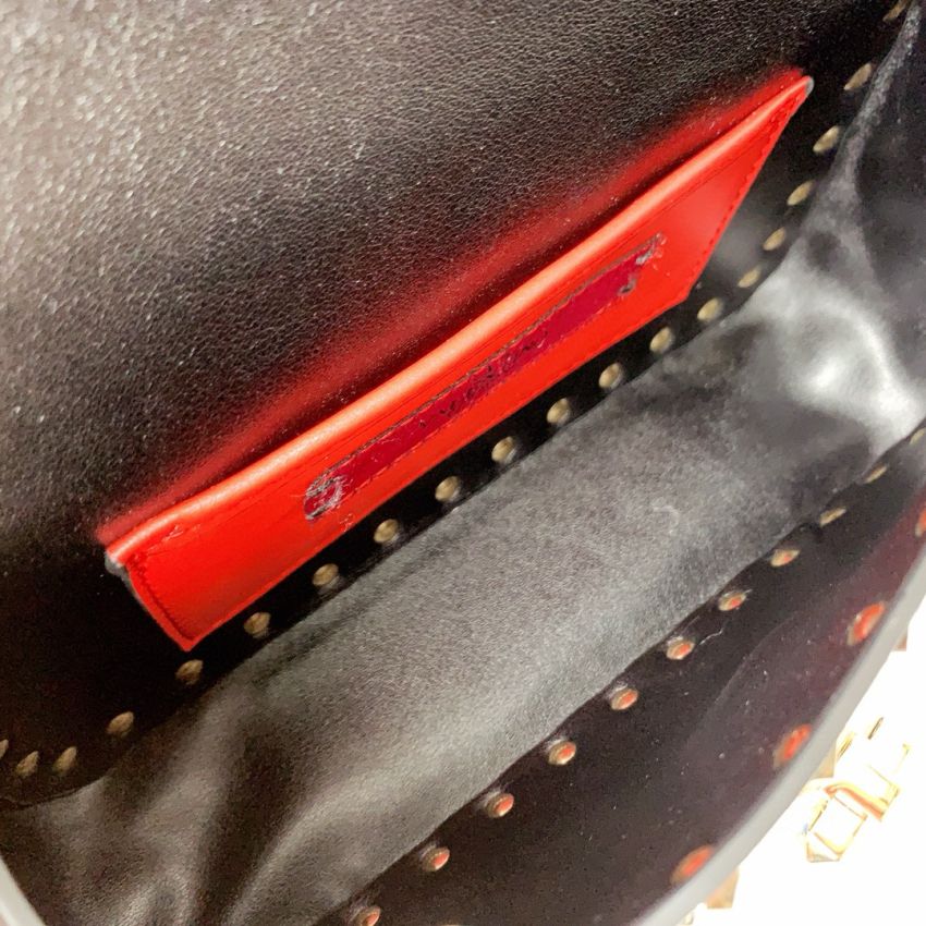 Small Nappa Rockstud Spike Bag