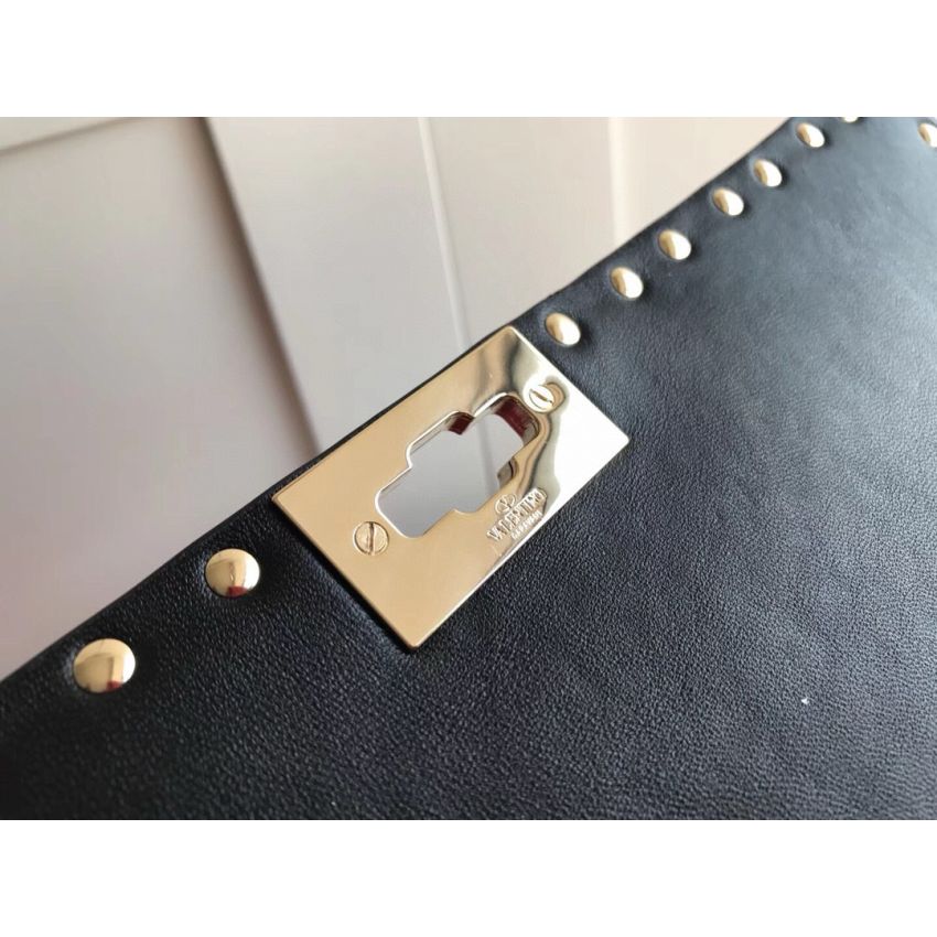 Medium Nappa Rockstud Spike Bag