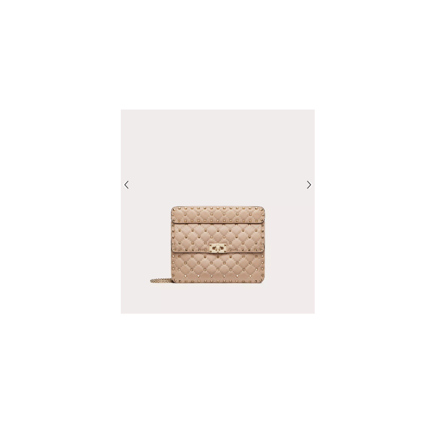 Medium Nappa Rockstud Spike Bag
