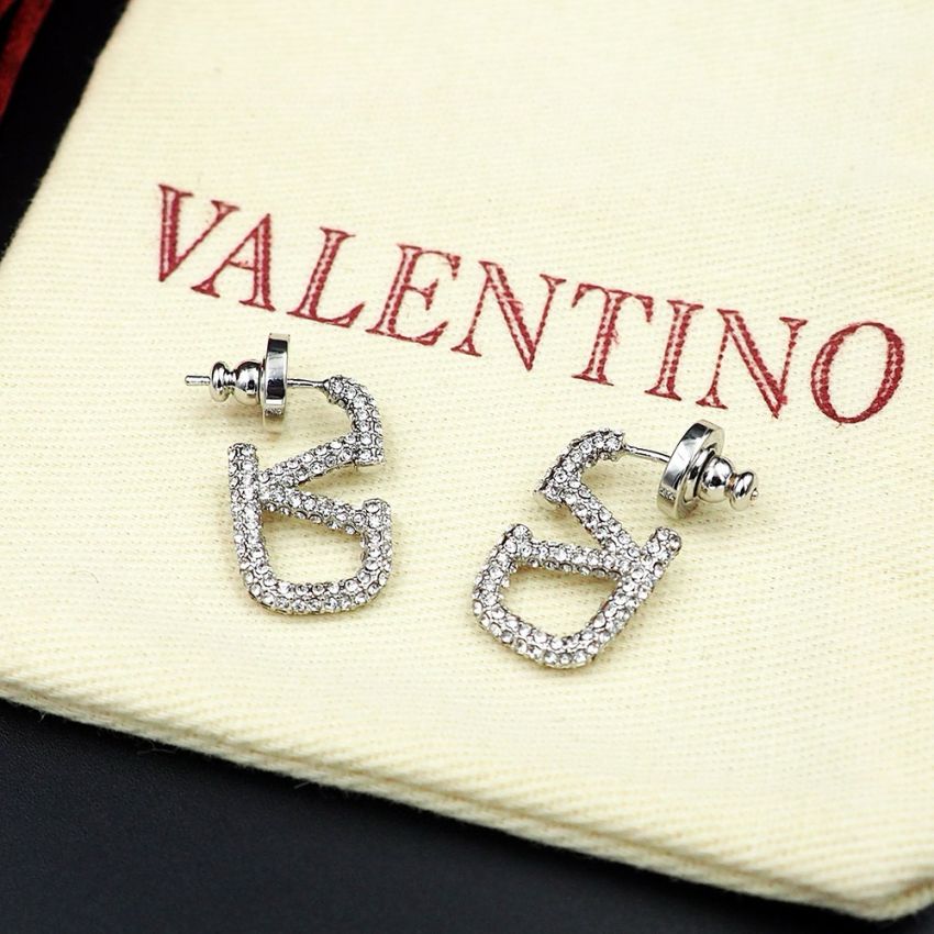 Va1e*ntin0 Vlogo Small Earrings