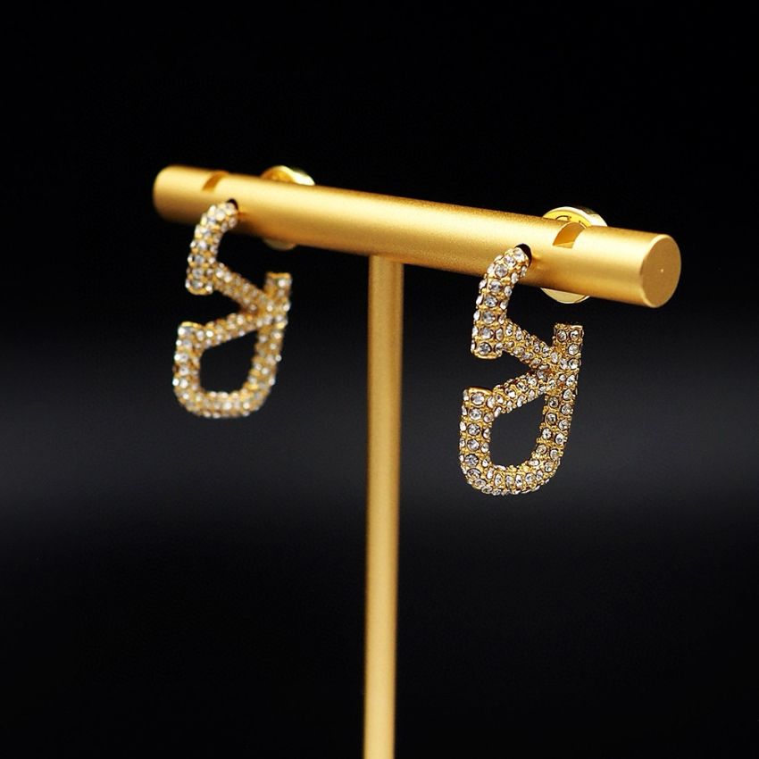 Va1e*ntin0 Vlogo Small Earrings