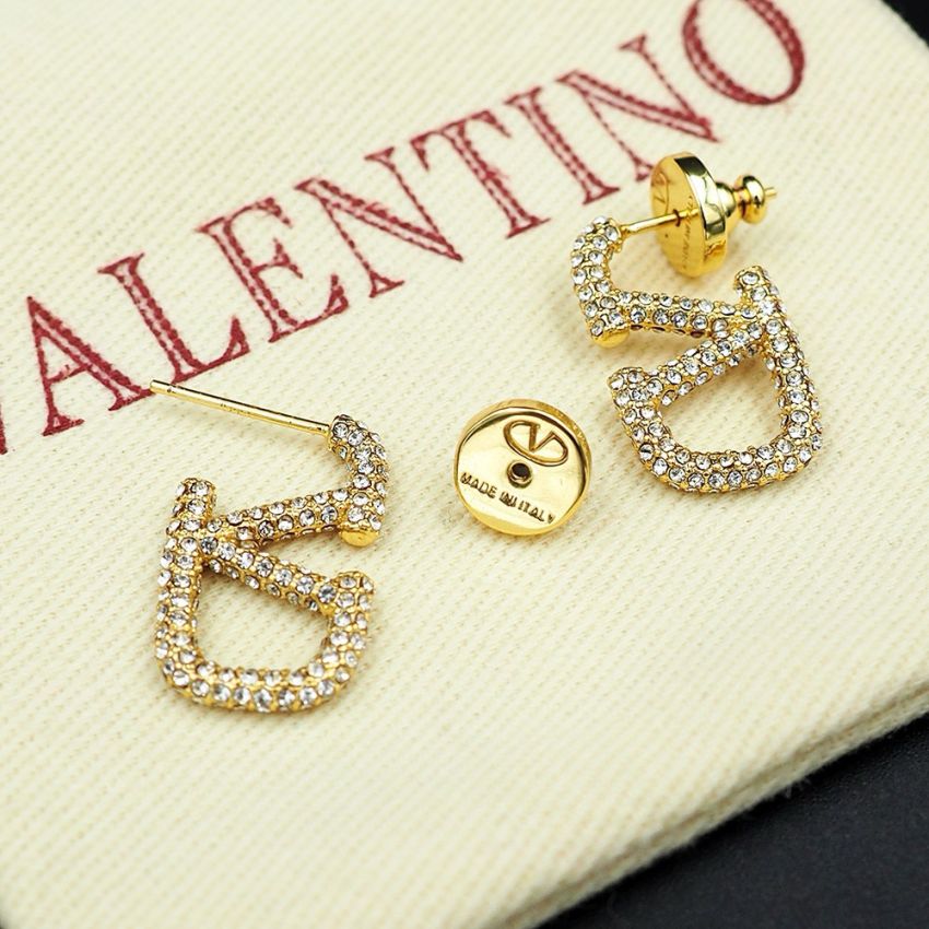 Va1e*ntin0 Vlogo Small Earrings