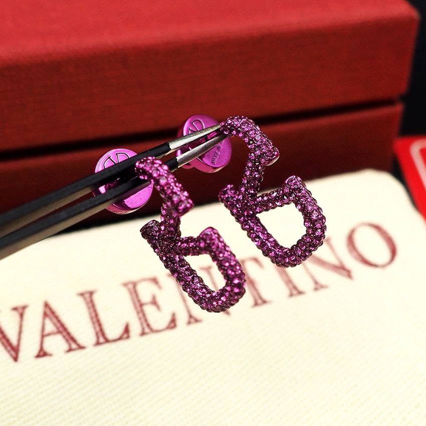 Va1e*ntin0 Vlogo Small Earrings