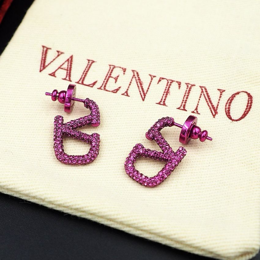 Va1e*ntin0 Vlogo Small Earrings