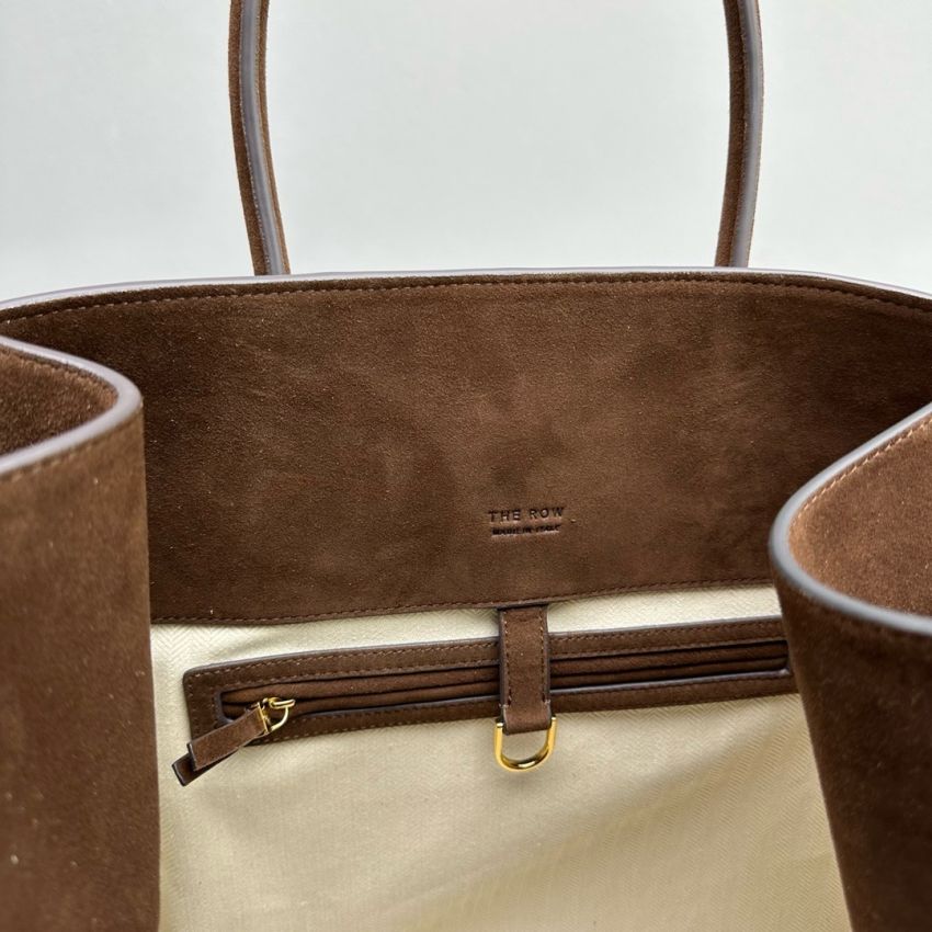 The R0w Soft Margaux 17 Bag in Suede
