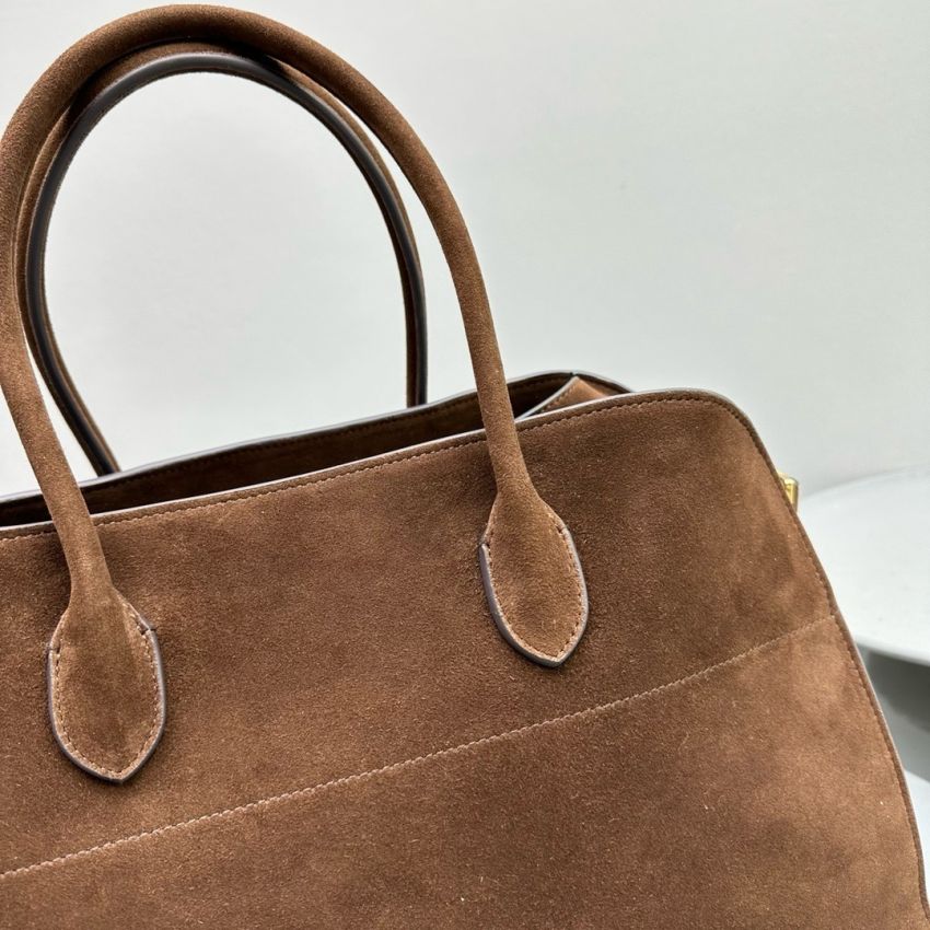 The R0w Soft Margaux 17 Bag in Suede