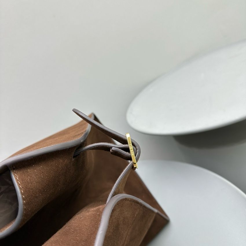 The R0w Soft Margaux 17 Bag in Suede