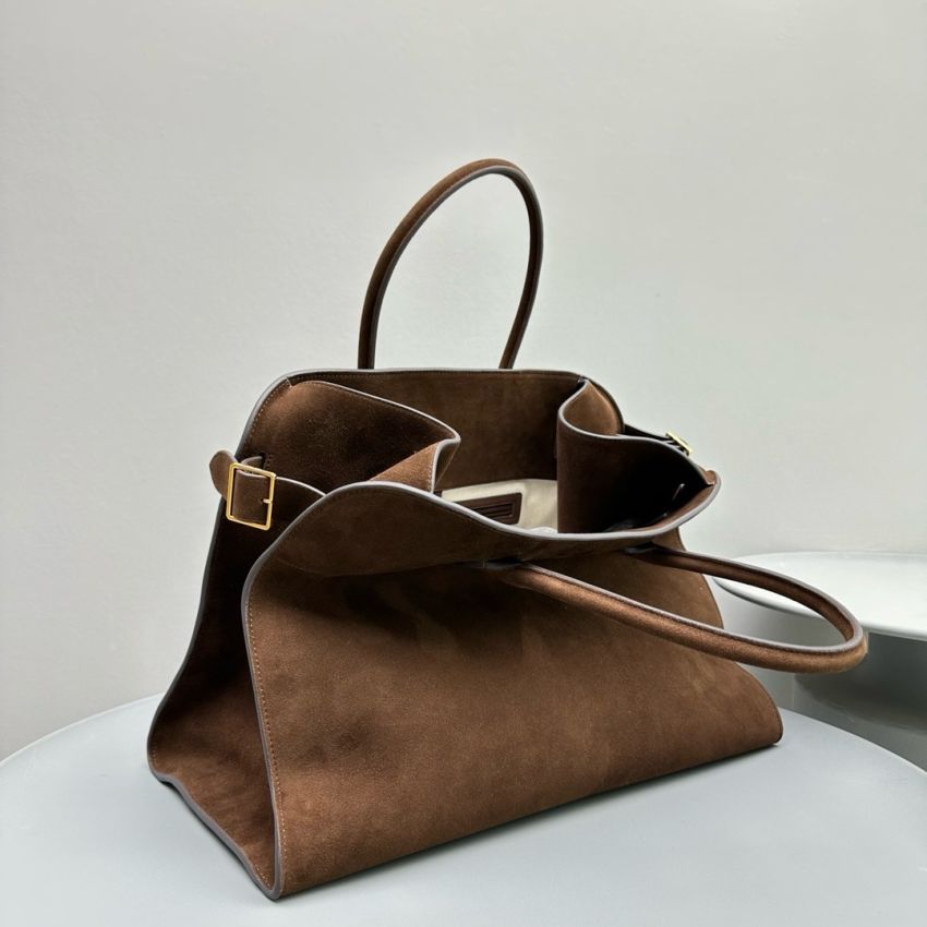 The R0w Soft Margaux 17 Bag in Suede