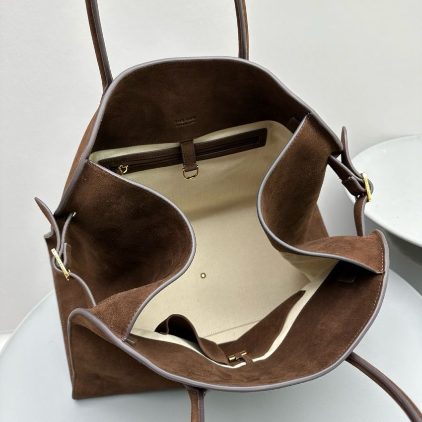 The R0w Soft Margaux 17 Bag in Suede