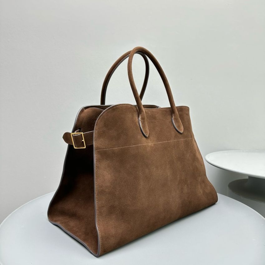 The R0w Soft Margaux 17 Bag in Suede