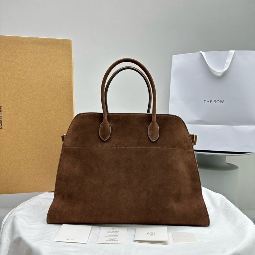 The R0w Soft Margaux 17 Bag in Suede