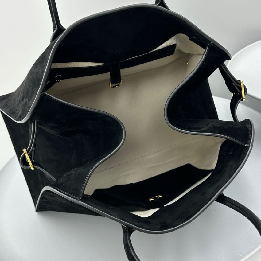 The R0w Soft Margaux 17 Bag in Suede