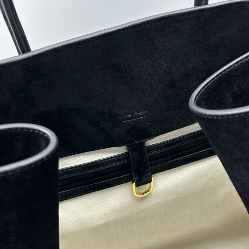 The R0w Soft Margaux 17 Bag in Suede