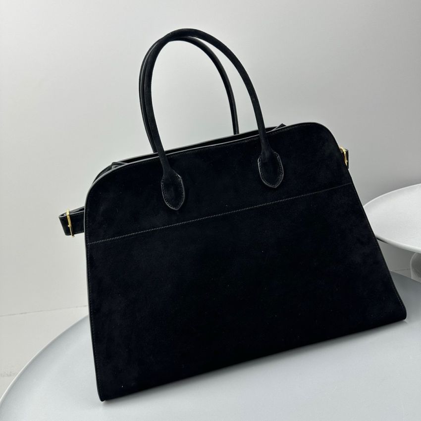 The R0w Soft Margaux 17 Bag in Suede