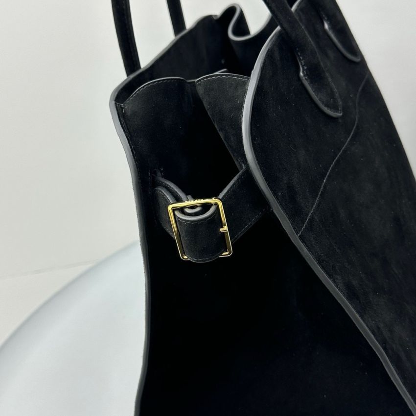 The R0w Soft Margaux 17 Bag in Suede
