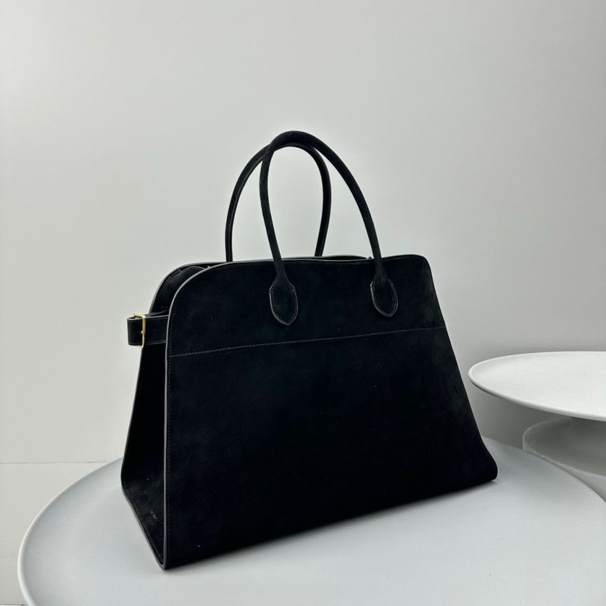 The R0w Soft Margaux 17 Bag in Suede