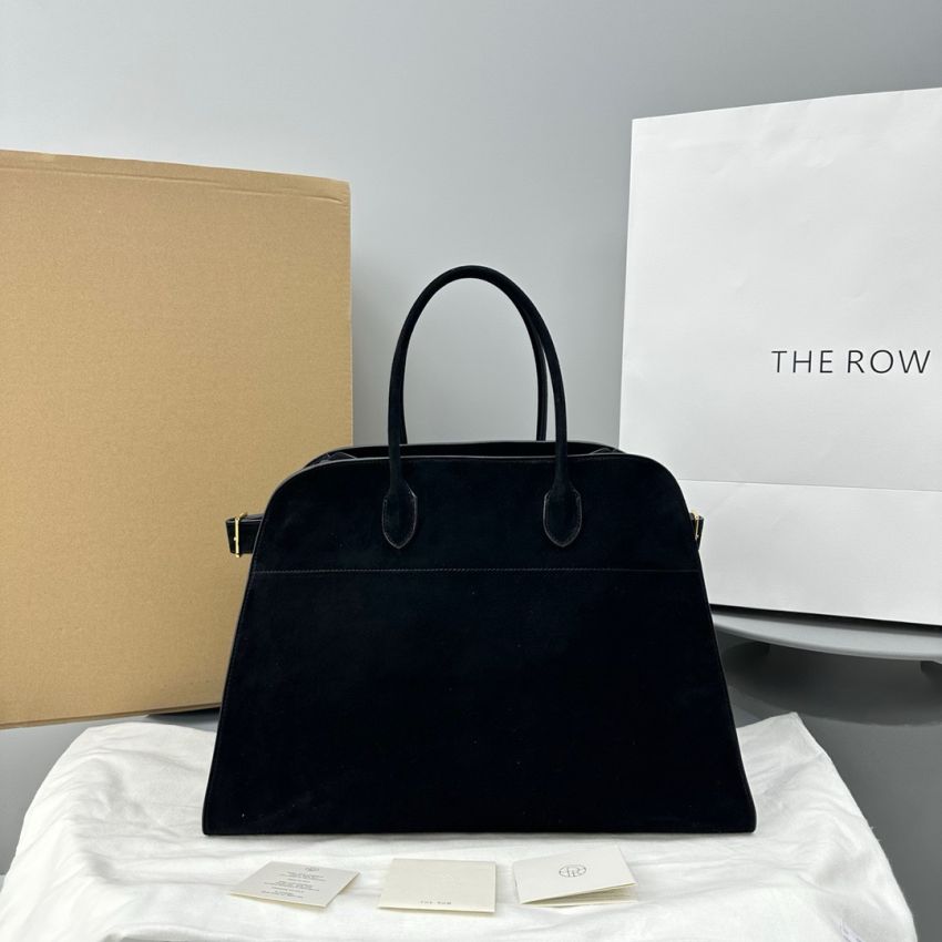The R0w Soft Margaux 17 Bag in Suede