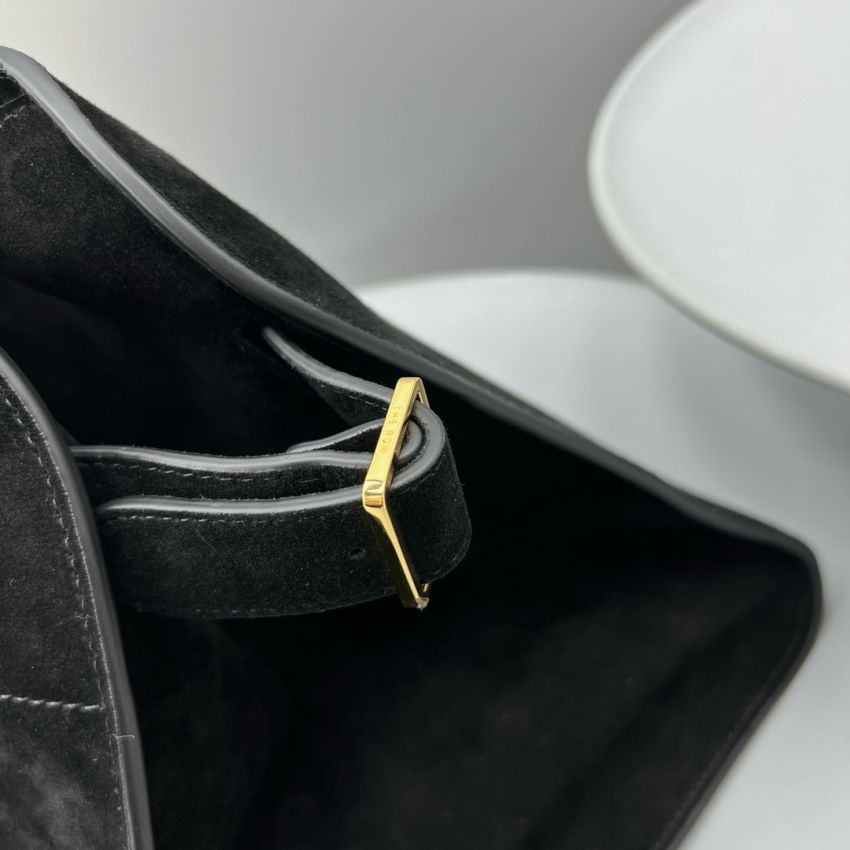 The R0w Soft Margaux 15 Bag in Suede