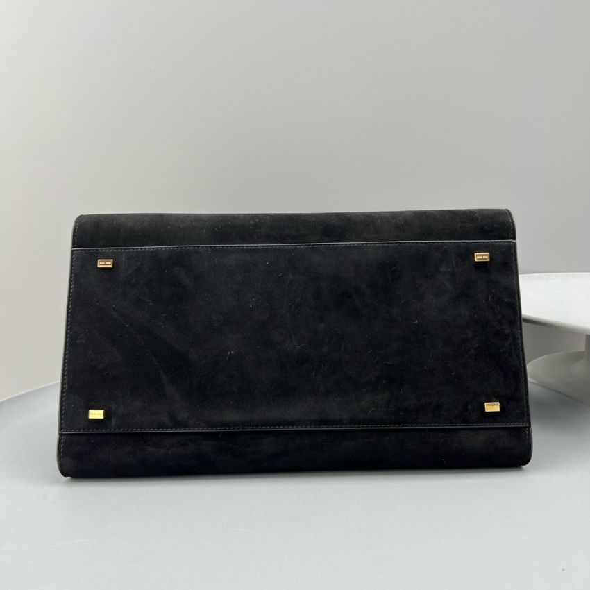 The R0w Soft Margaux 15 Bag in Suede