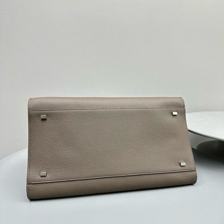 The R0w Soft Margaux 15 Bag in leather-Grey