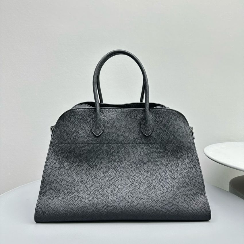 The R0w Soft Margaux 15 Bag in leather-Black