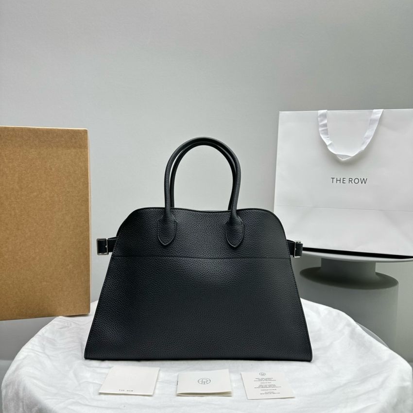 The R0w Soft Margaux 15 Bag in leather-Black