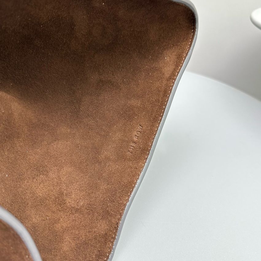 The R0w Soft Margaux 15 Bag in Suede